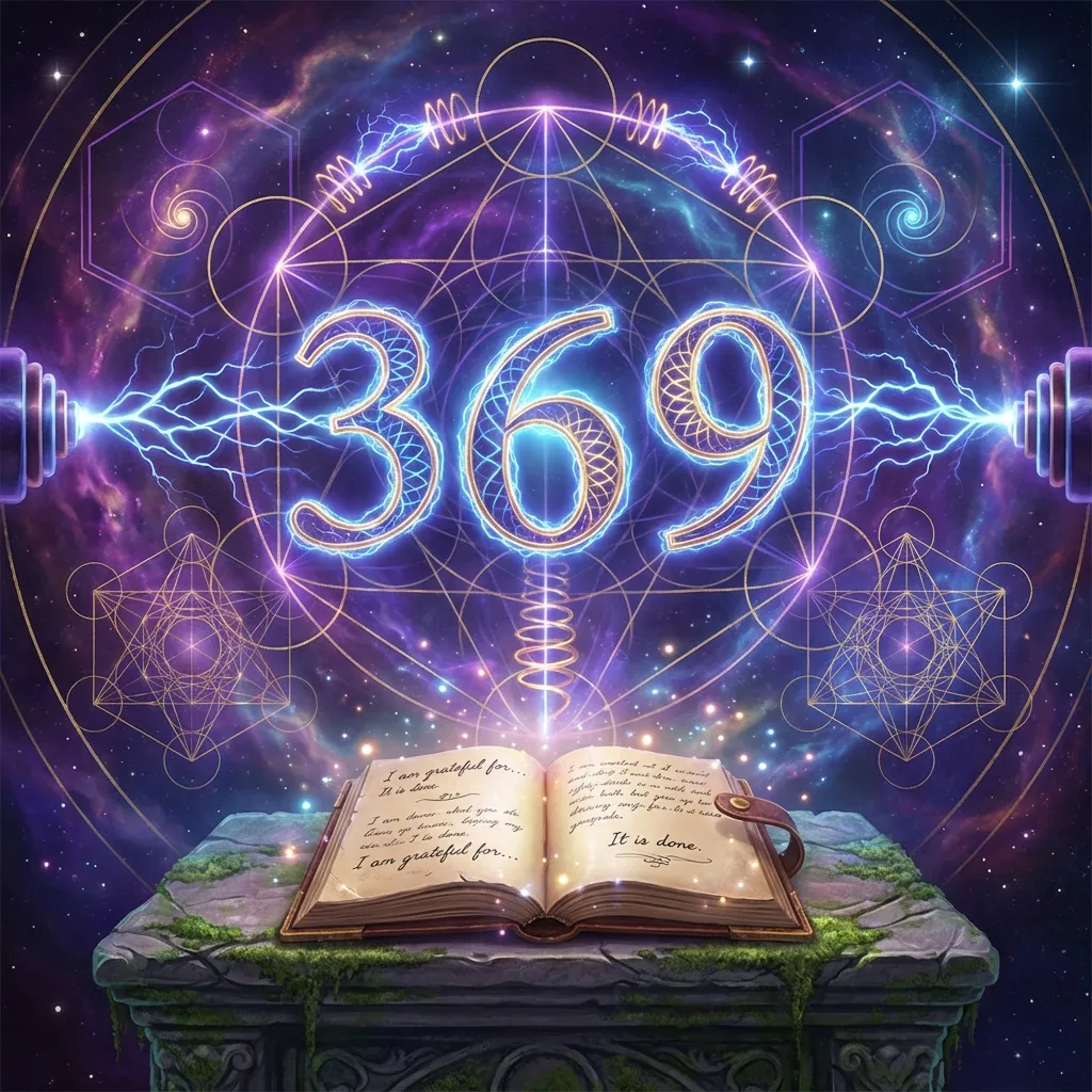 369 Manifestation Method journaling practice