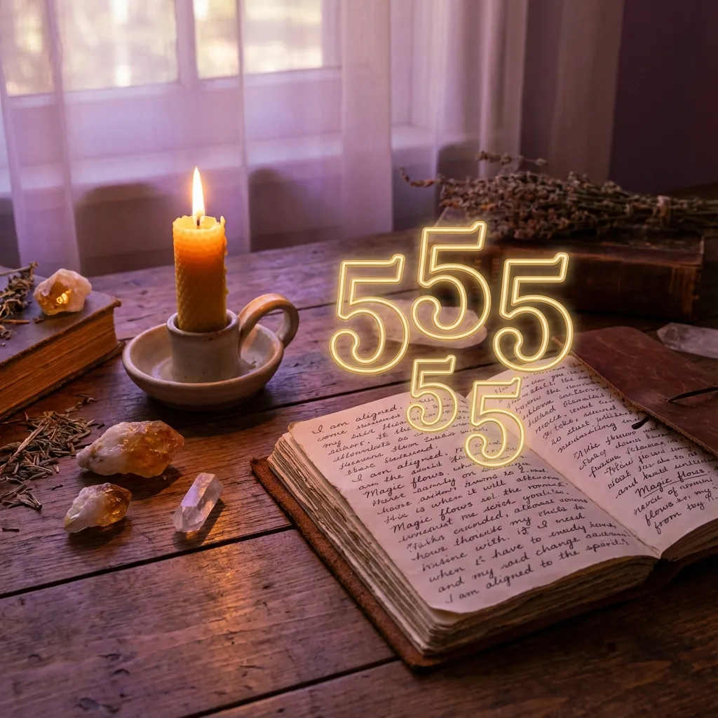 555 Manifestation Method Journal