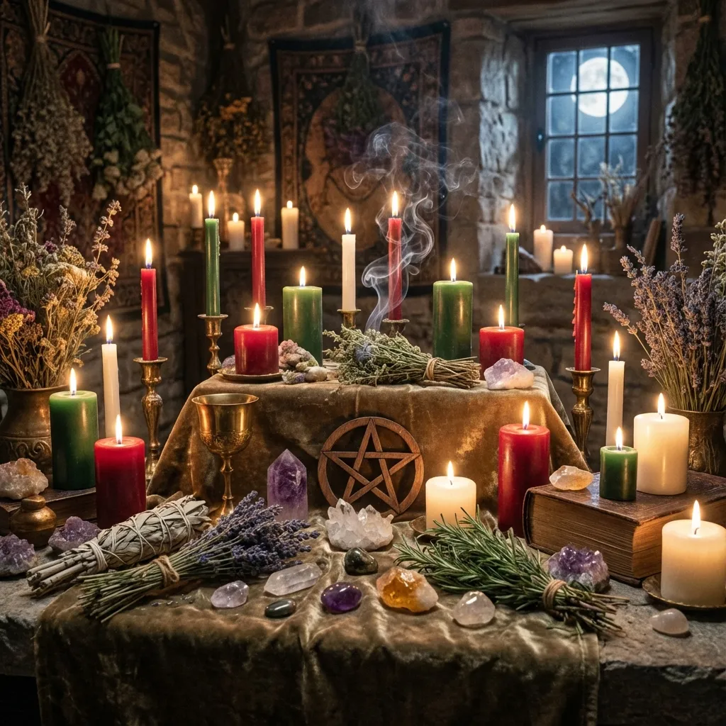 Candle Magic Ritual