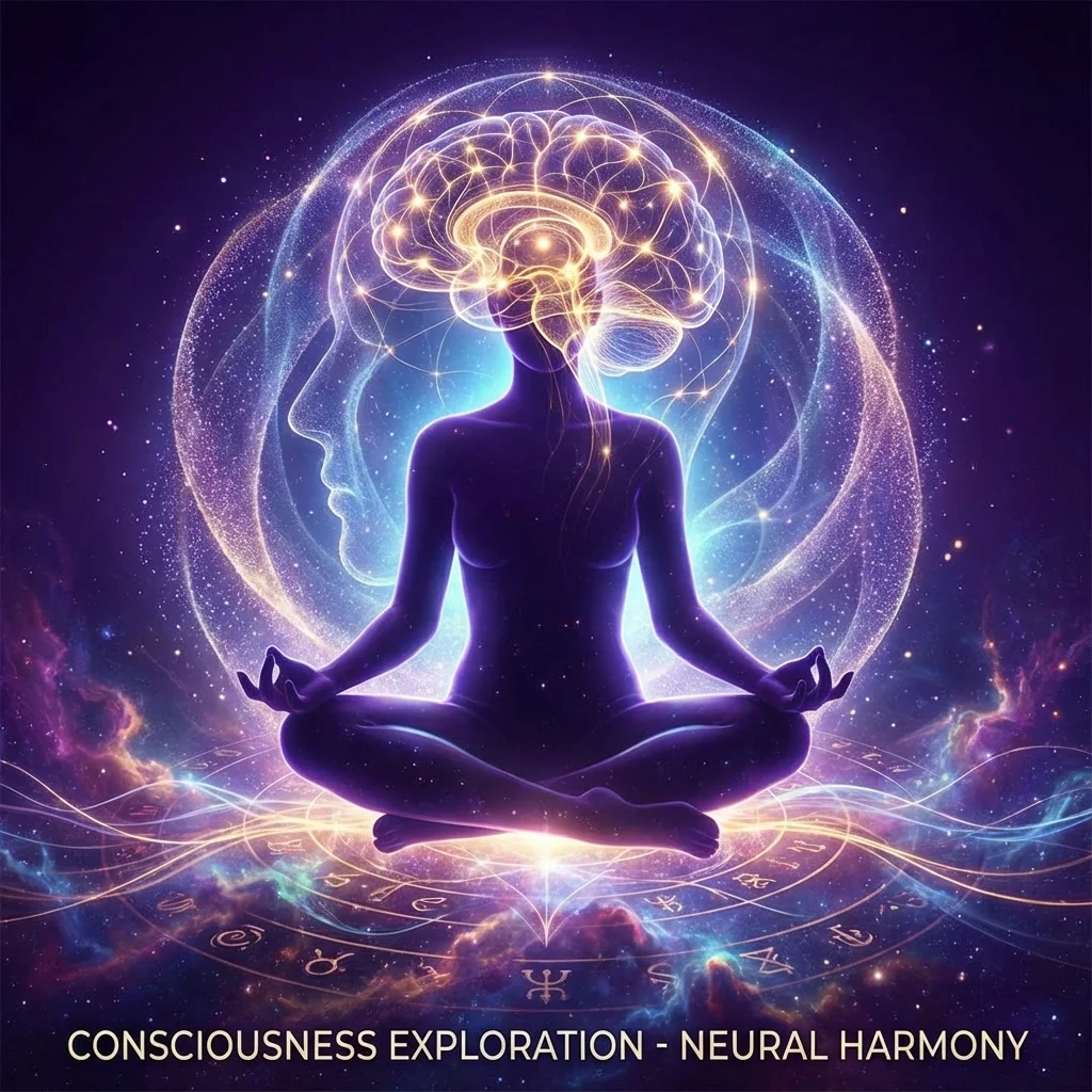 Person in deep meditation with energy field representing Joe Dispenza techniques